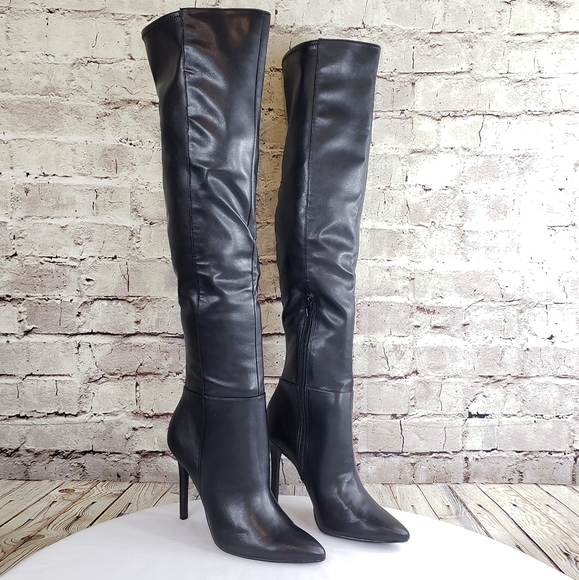 Women's thigh high boots - Picture 1 of 8